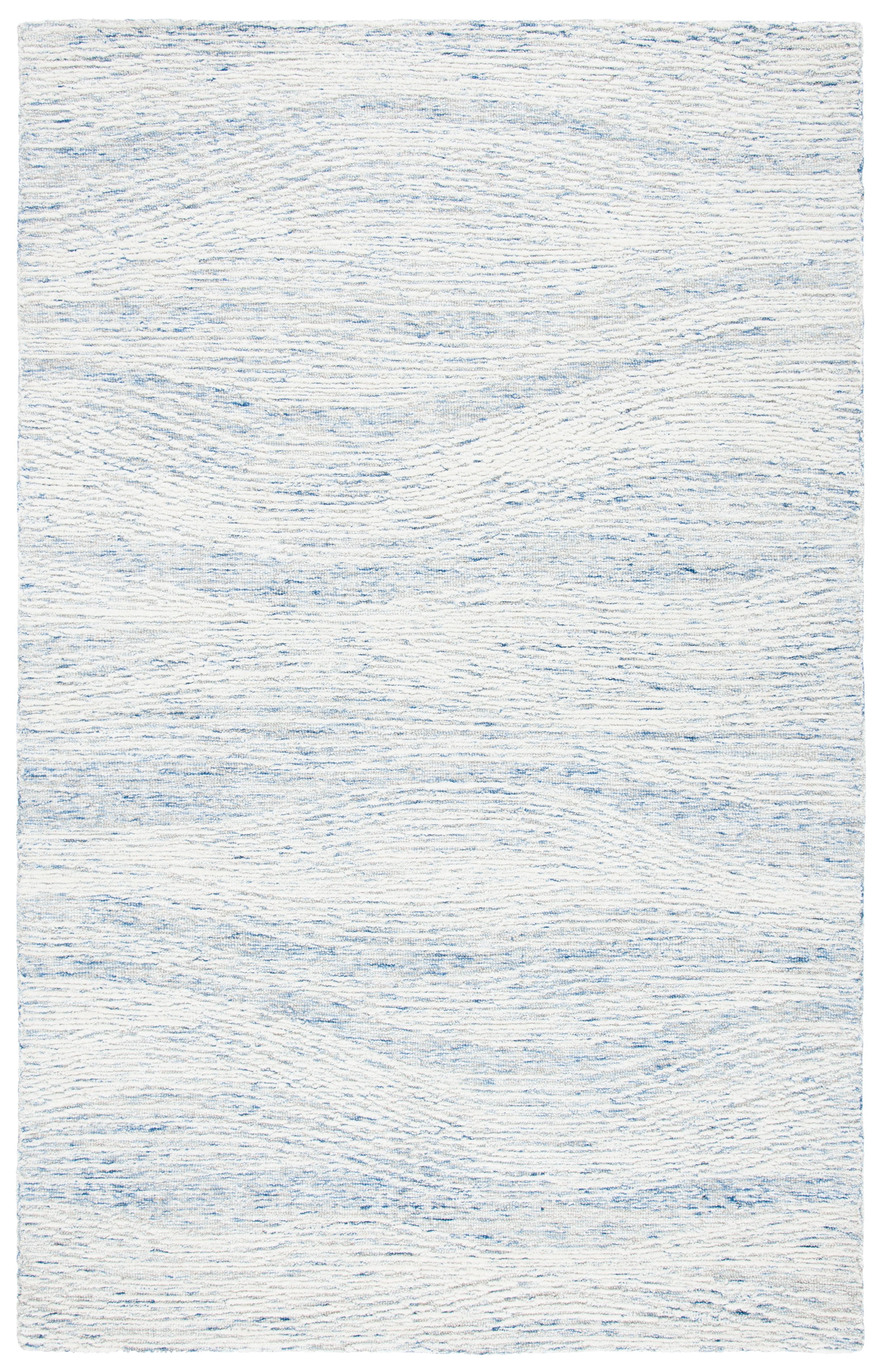 Metro MET995 Hand Tufted Indoor Area Rug - Light Blue/Ivory - 6'x9' - Safavieh