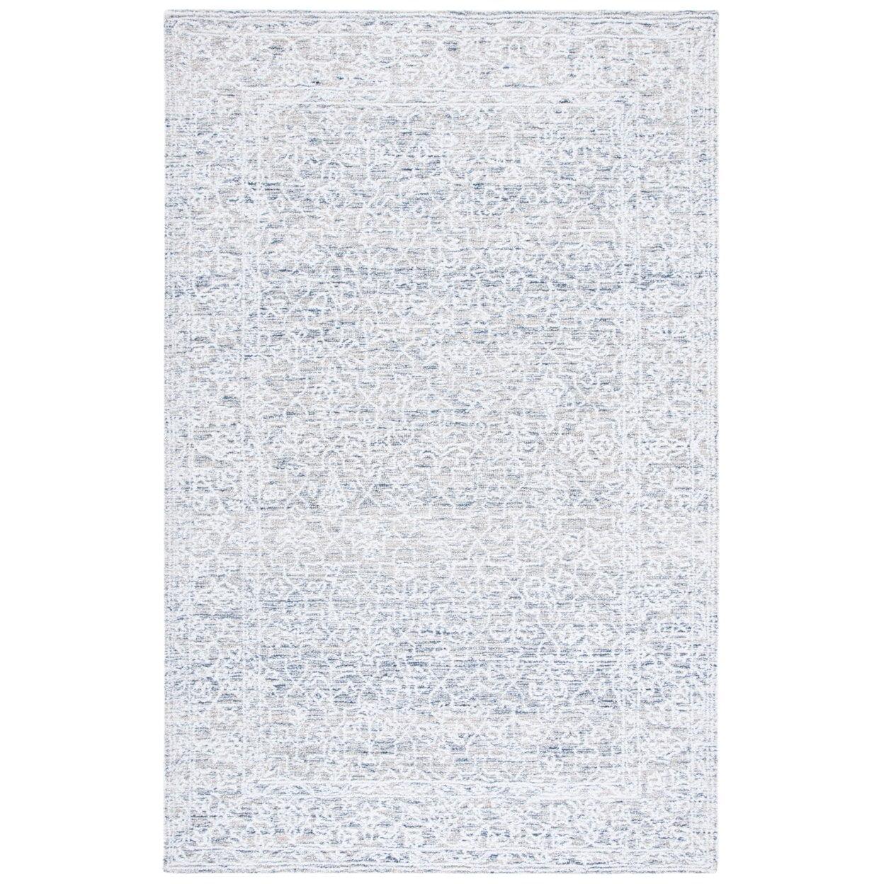 Metro MET161 Hand Tufted Indoor Area Rug - Ivory/Beige - 8'x10' - Safavieh