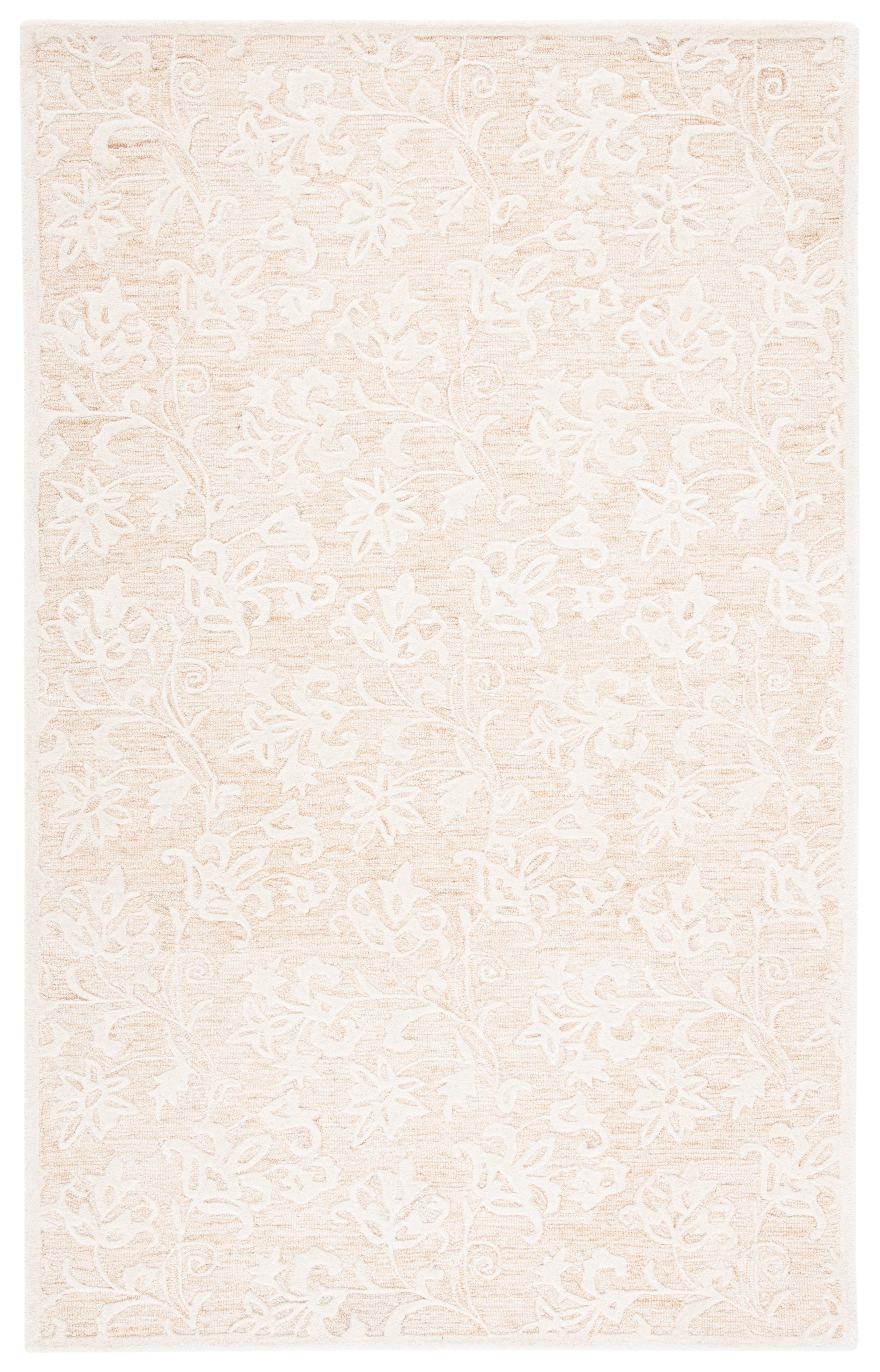 Metro MET853 Hand Tufted Indoor Accent Rug - Gold/Ivory - 3'x5' - Safavieh