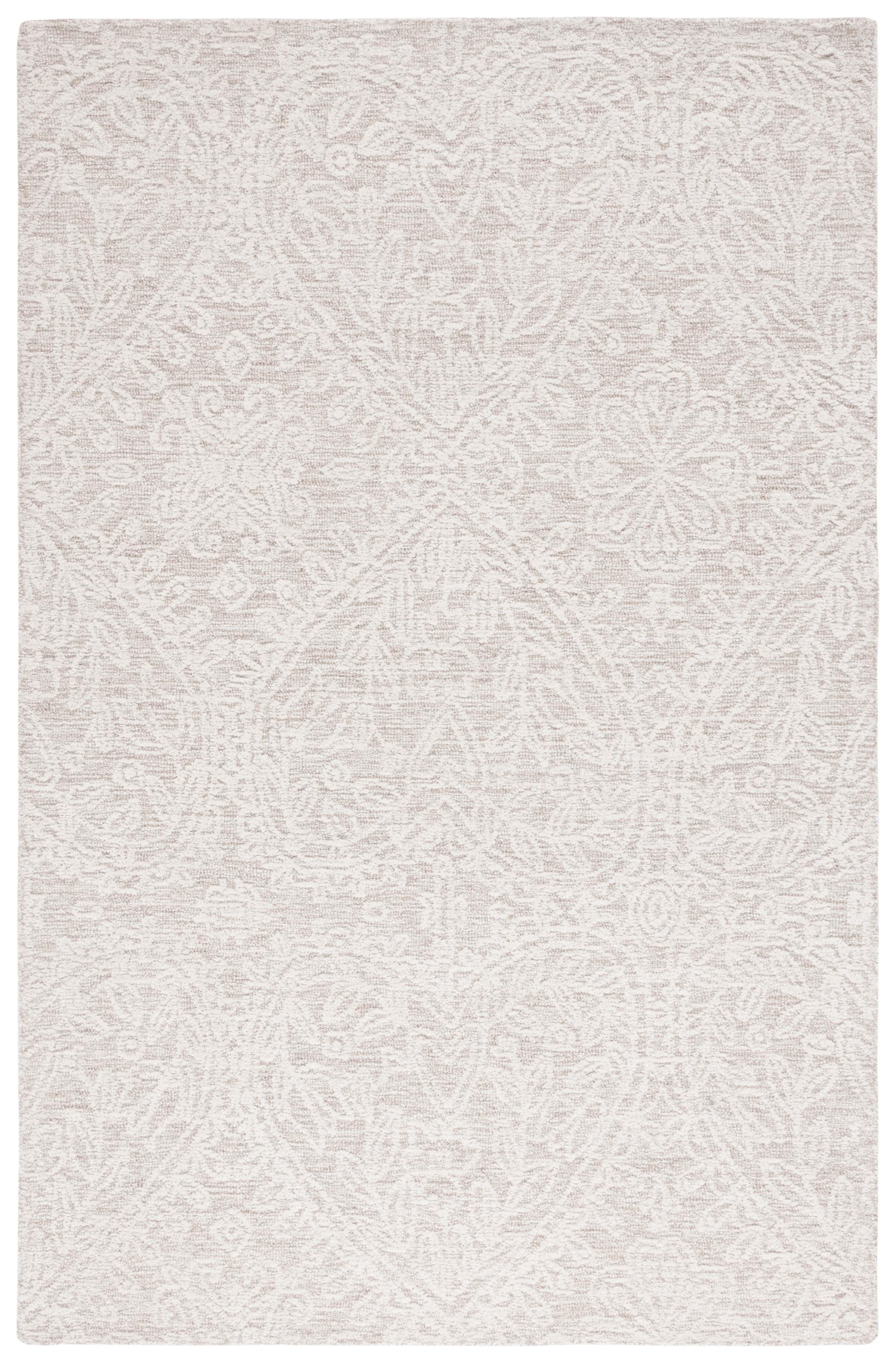 Charlton Home® Bathelda Hand Tufted 80% Wool, 20% Cotton With Cotton Backing Floral Rug