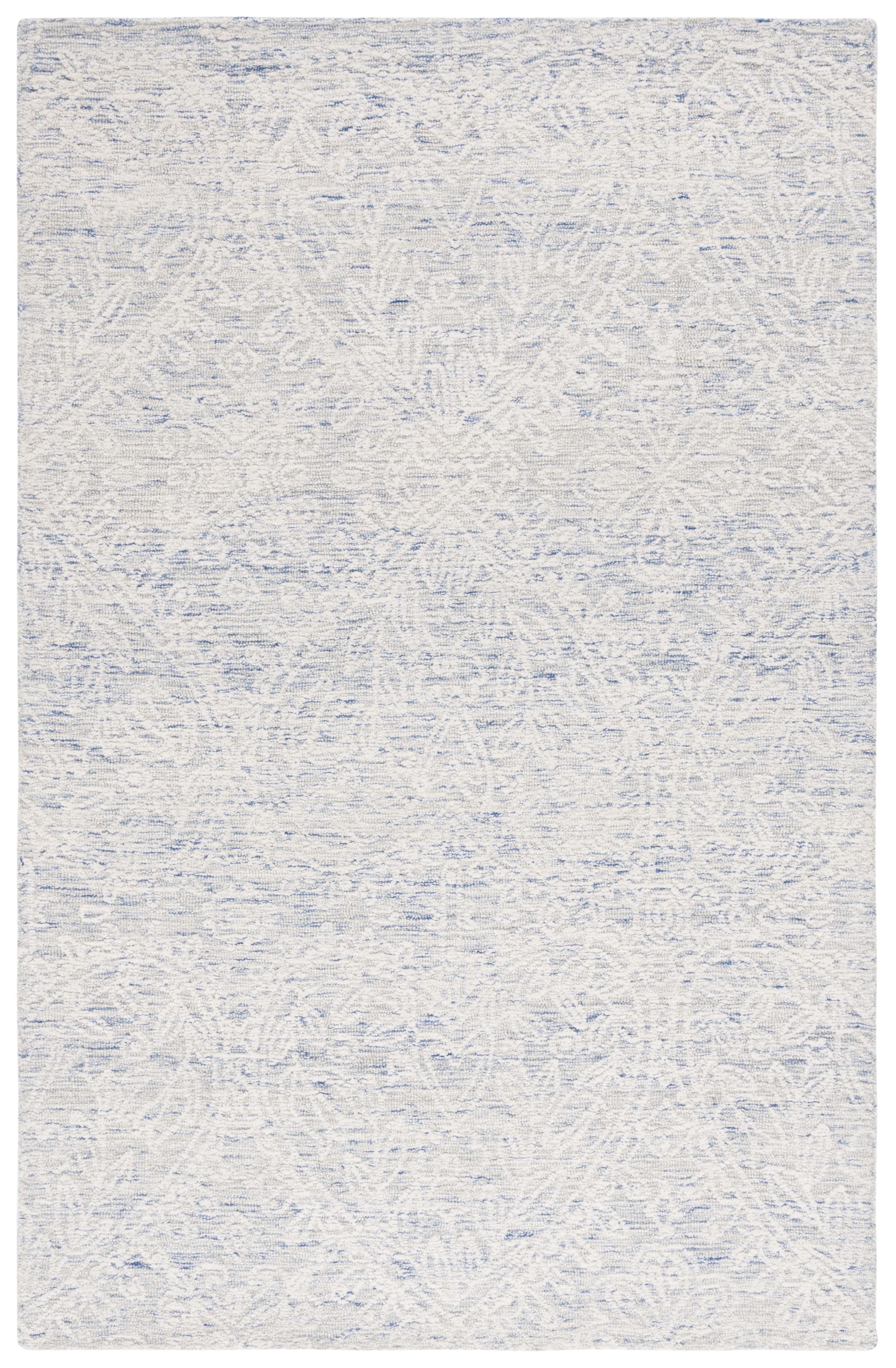Canora Grey Greisofe Hand Tufted 80% Wool, 20% Cotton With Cotton Backing Floral Rug