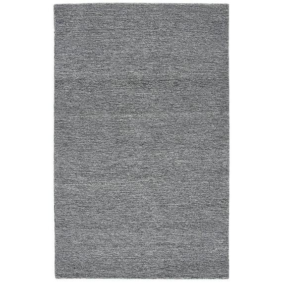 Metro MET867 Hand Tufted Indoor Area Rug - Black/Ivory - 4'x6' - Safavieh