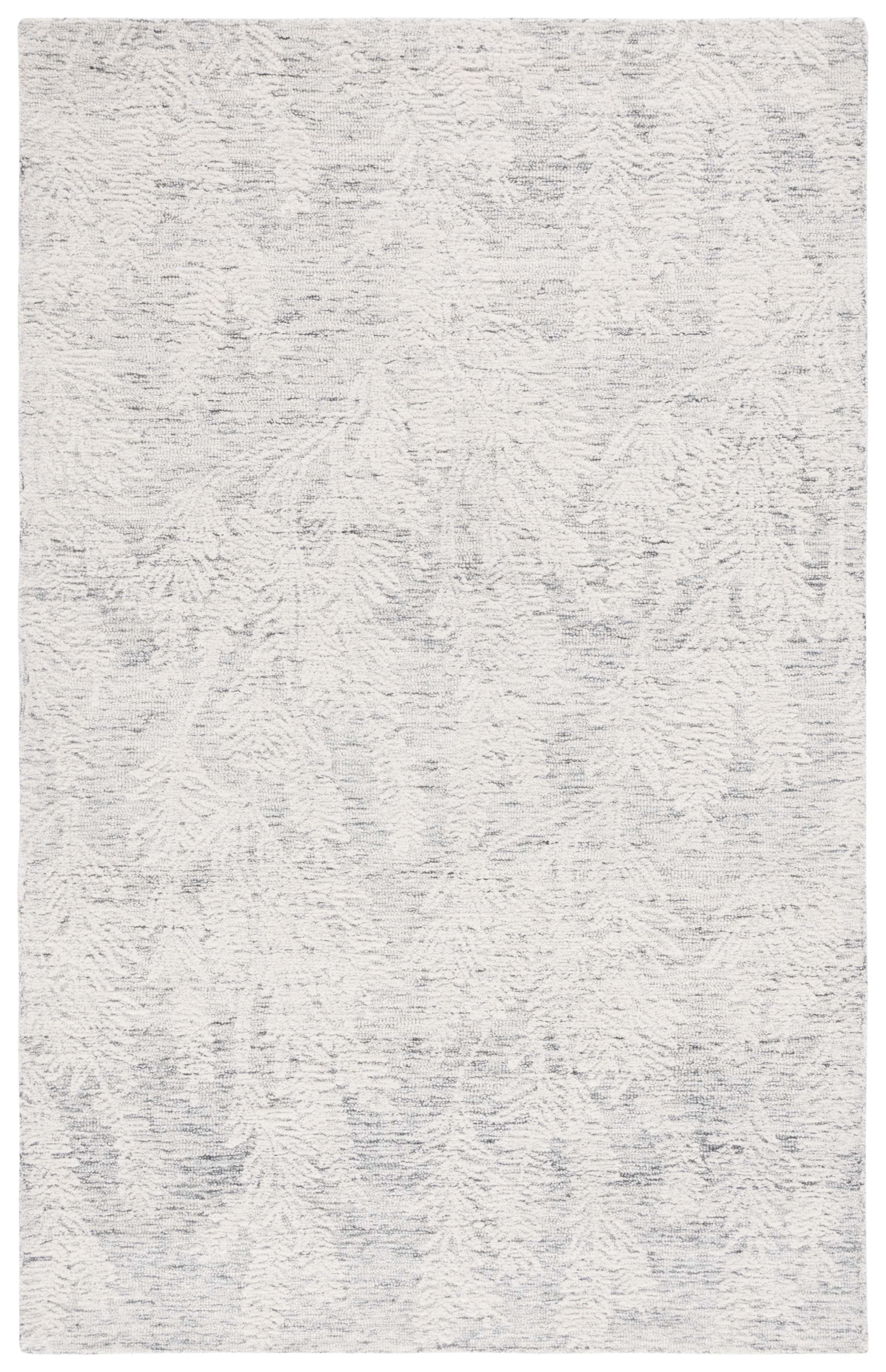 Metro MET877 Hand Tufted Indoor Accent Rug - Grey/Ivory - 3'x5' - Safavieh
