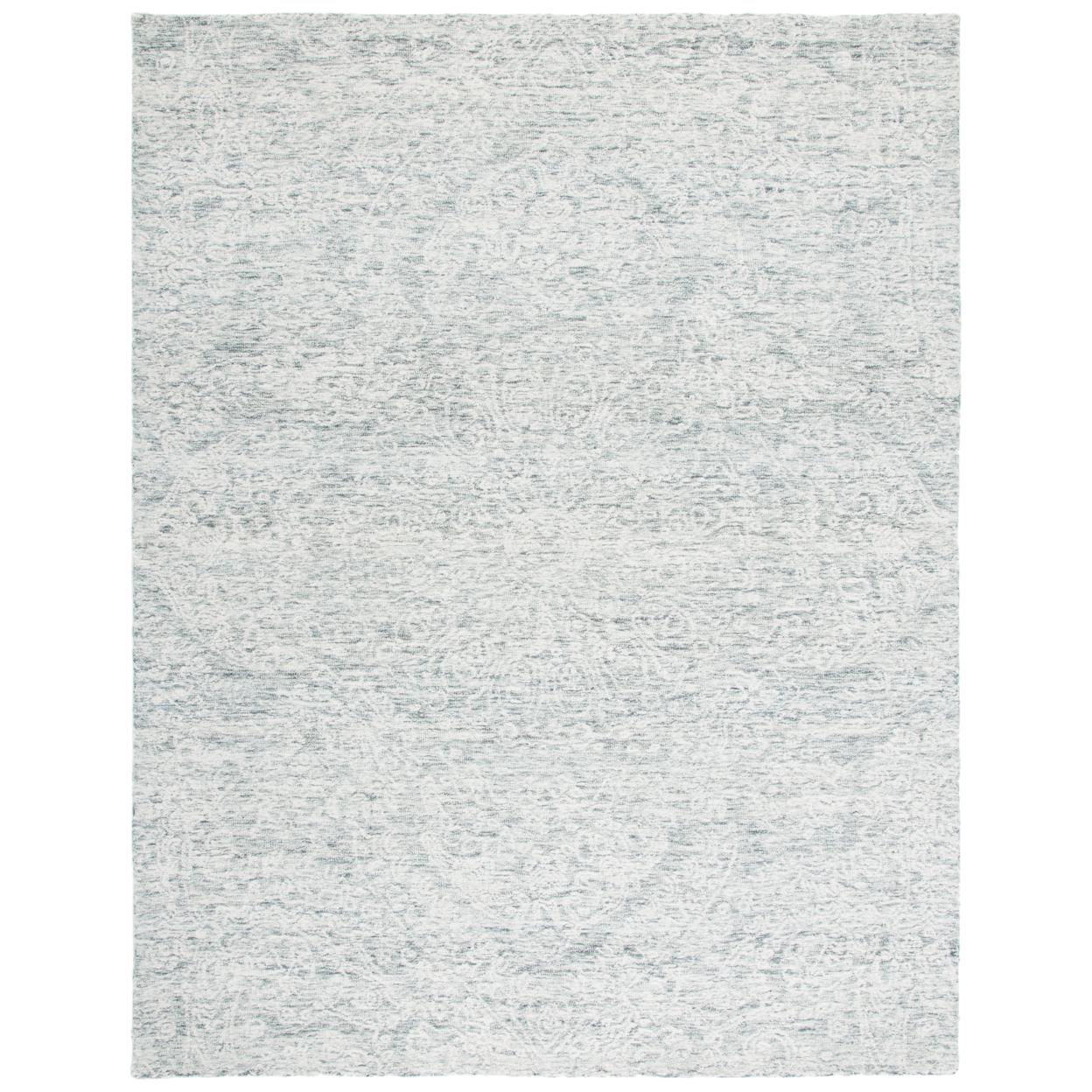 Gray 8' x 10' Handmade Tufted Wool Area Rug