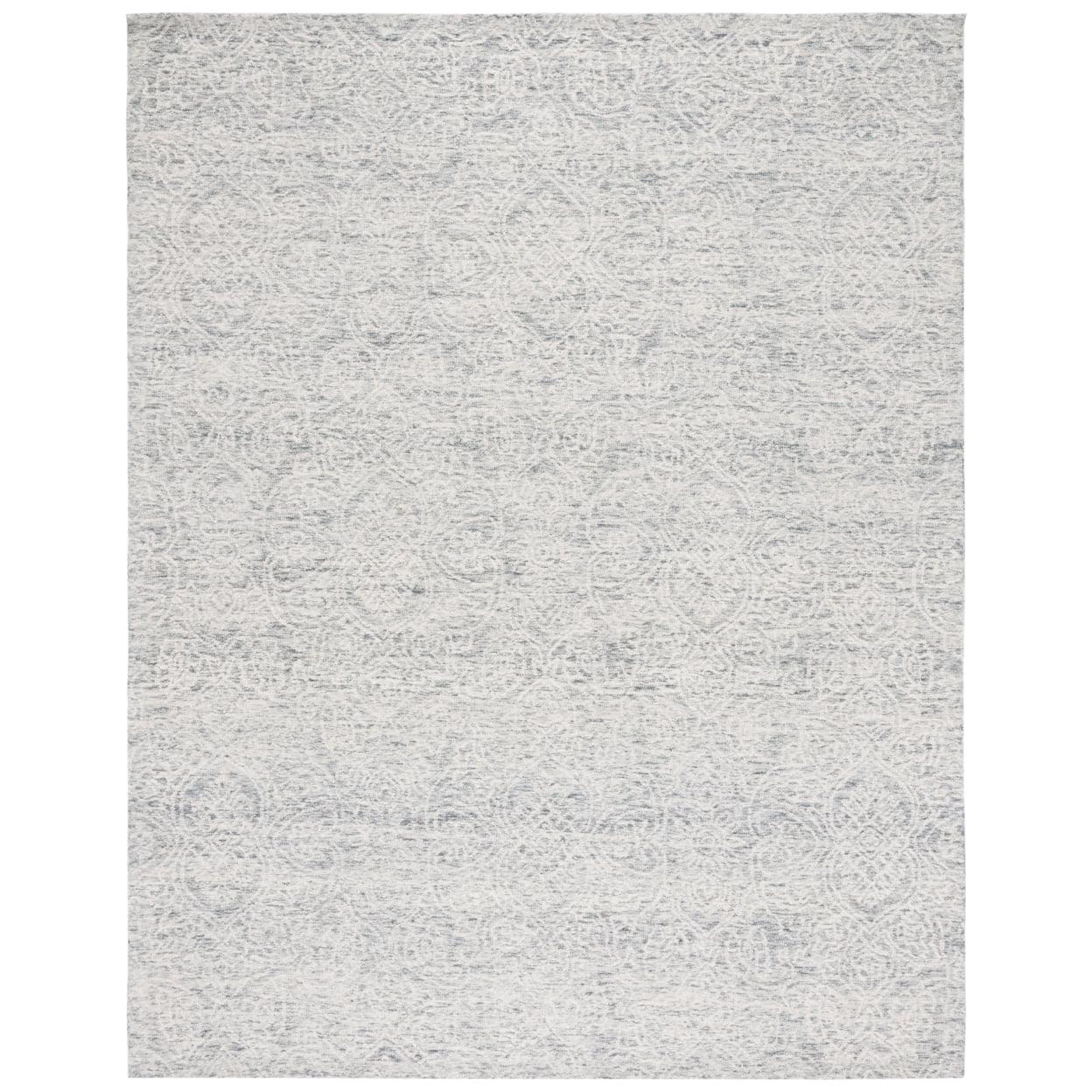 SAFAVIEH Metro MET998H Handmade Dark Grey / Ivory Rug