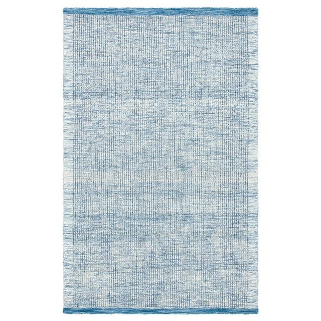Metro MET151 Hand Tufted Indoor Area Rug - Ivory/Blue - 4'x6' - Safavieh