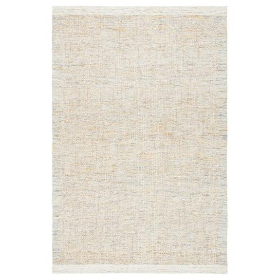 Metro MET151 Hand Tufted Indoor Area Rug - Ivory/Grey - 4'x6' - Safavieh