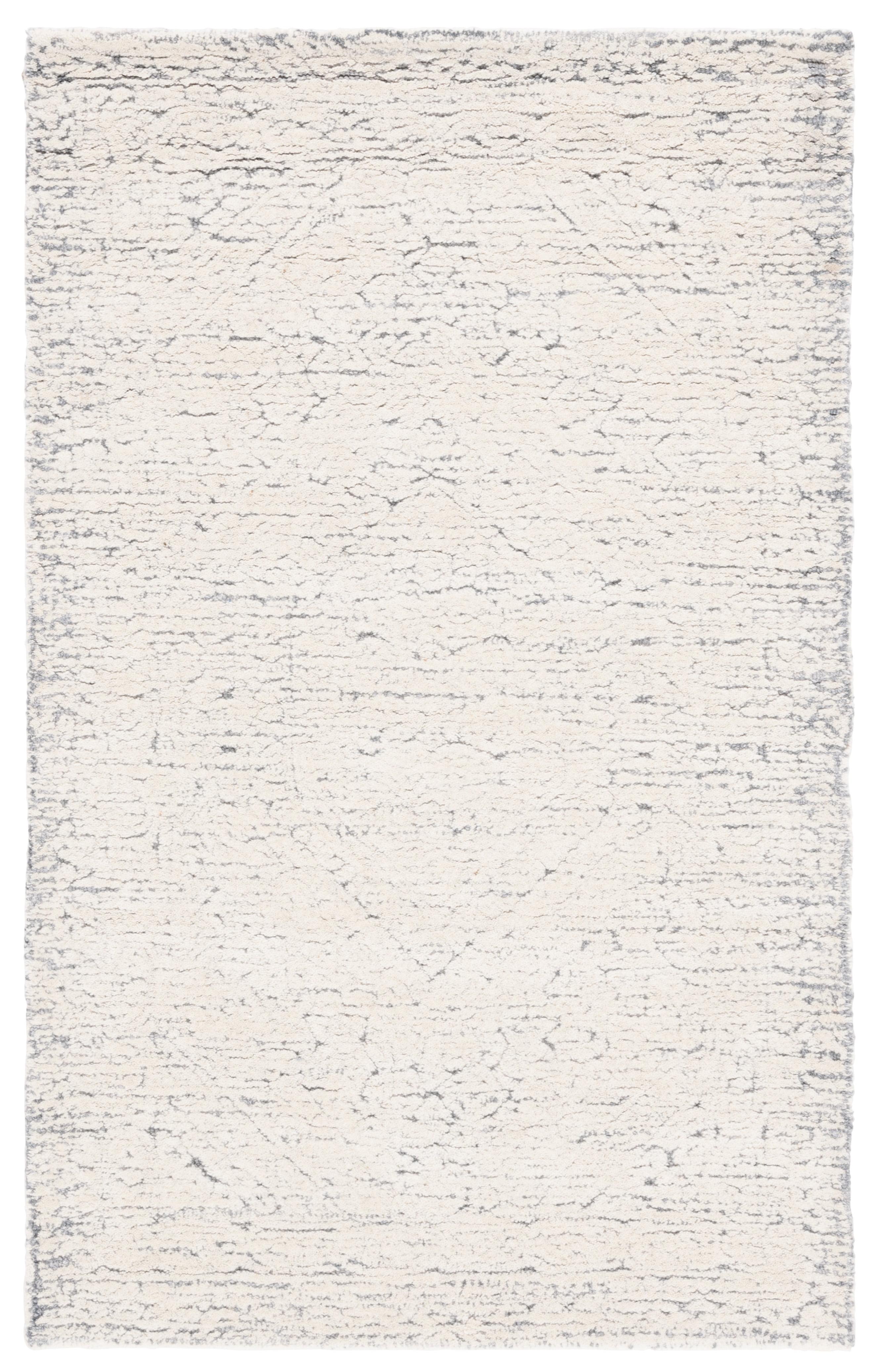 Metro MET184 Hand Tufted Indoor Area Rug - Grey/Ivory - 4'x6' - Safavieh