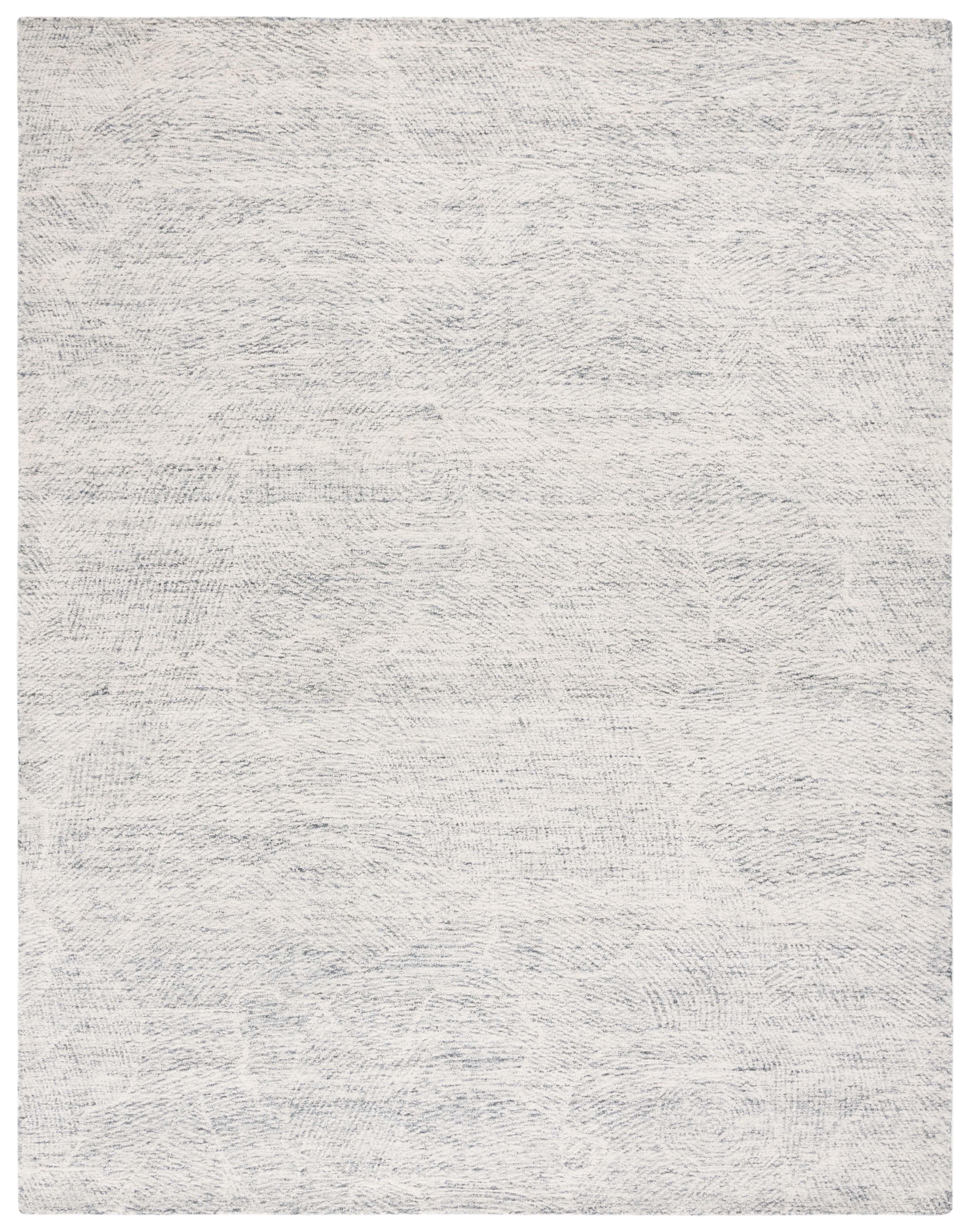 Metro MET999 Hand Tufted Indoor Area Rug - Dark Grey/Ivory - 8'x10' - Safavieh