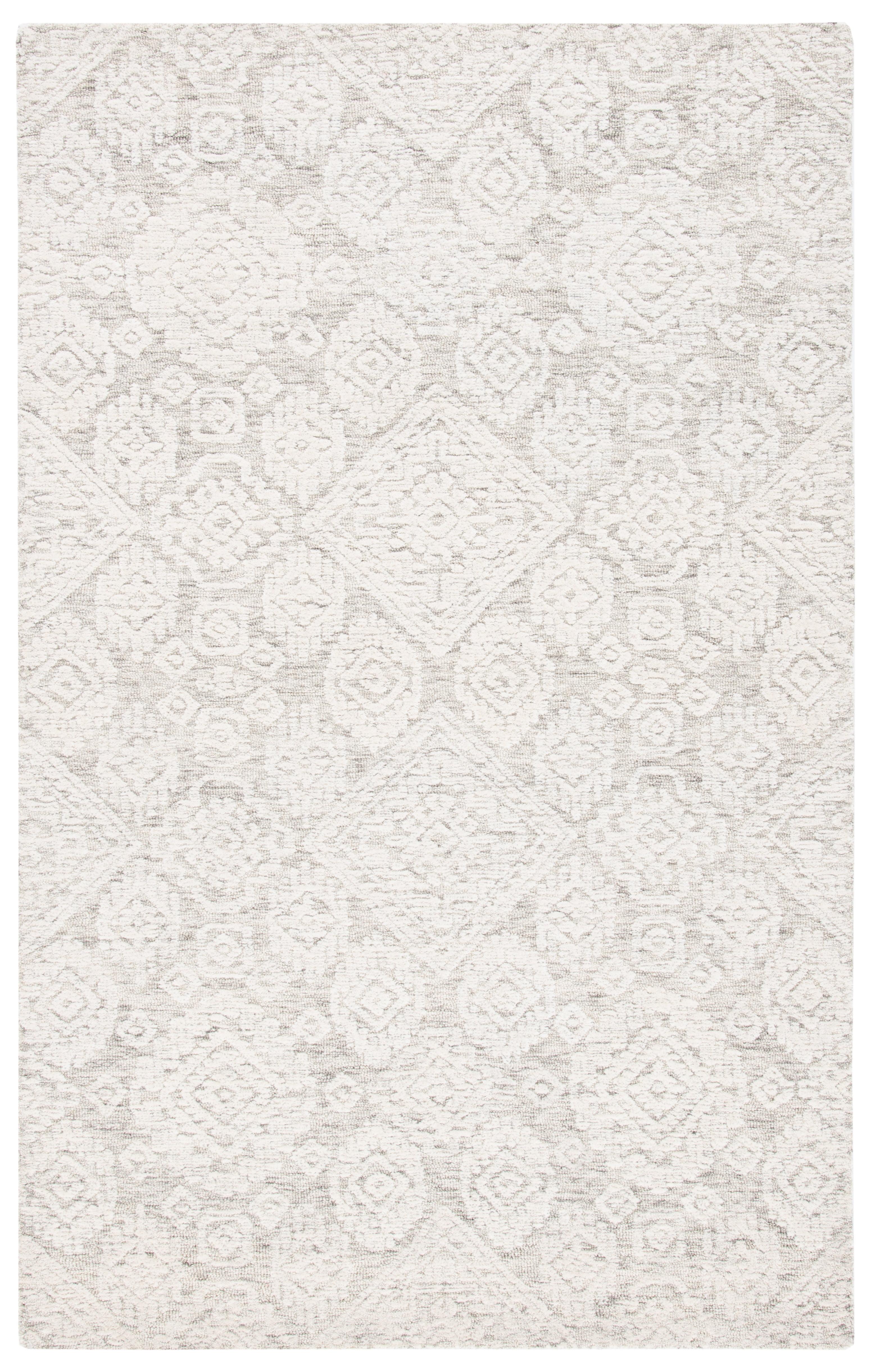 Metro MET987 Hand Tufted Indoor Area Rug - Light Brown/Ivory - 5'x8' - Safavieh