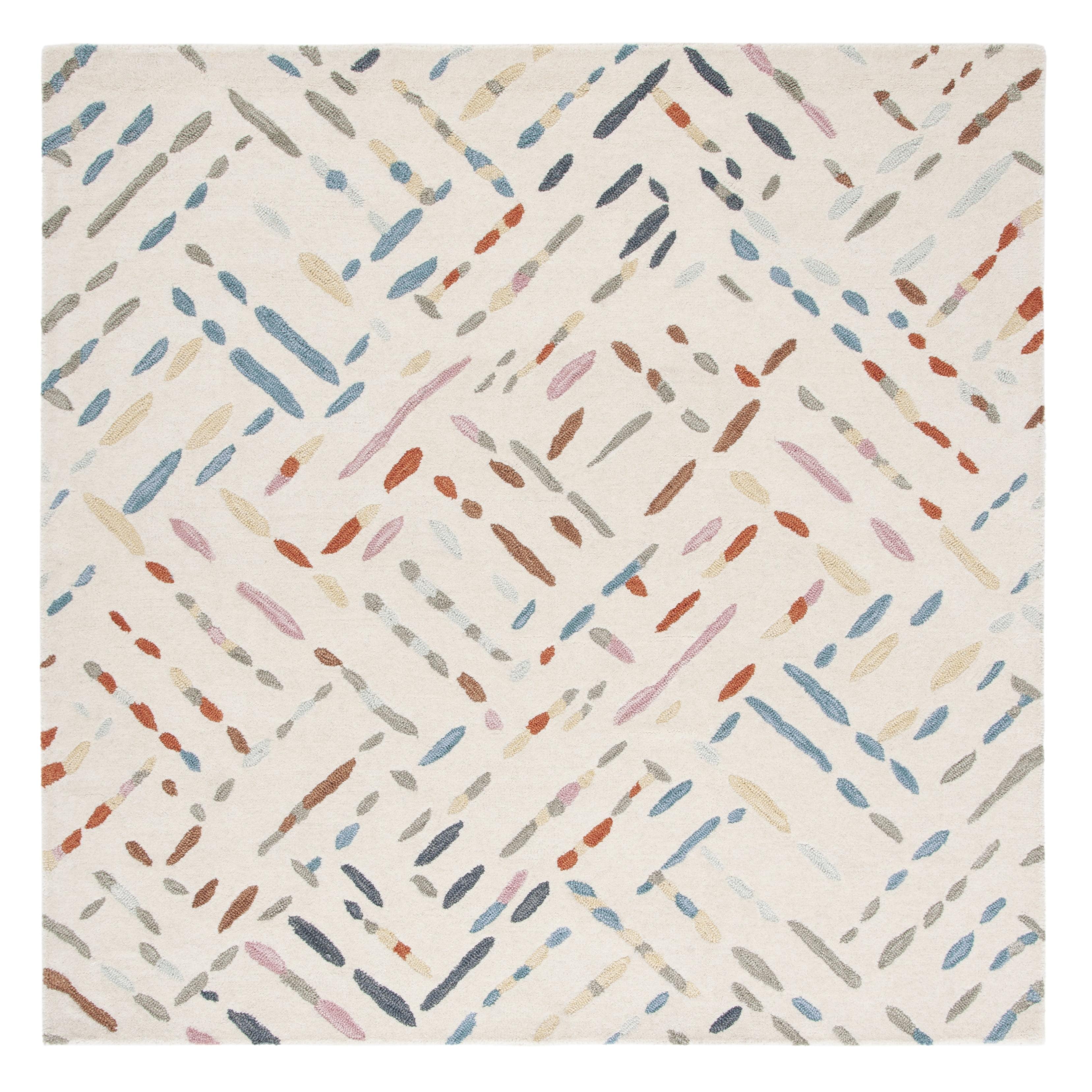 Mistana™ Charters Towers Abstract Handmade Tufted Wool Area Rug