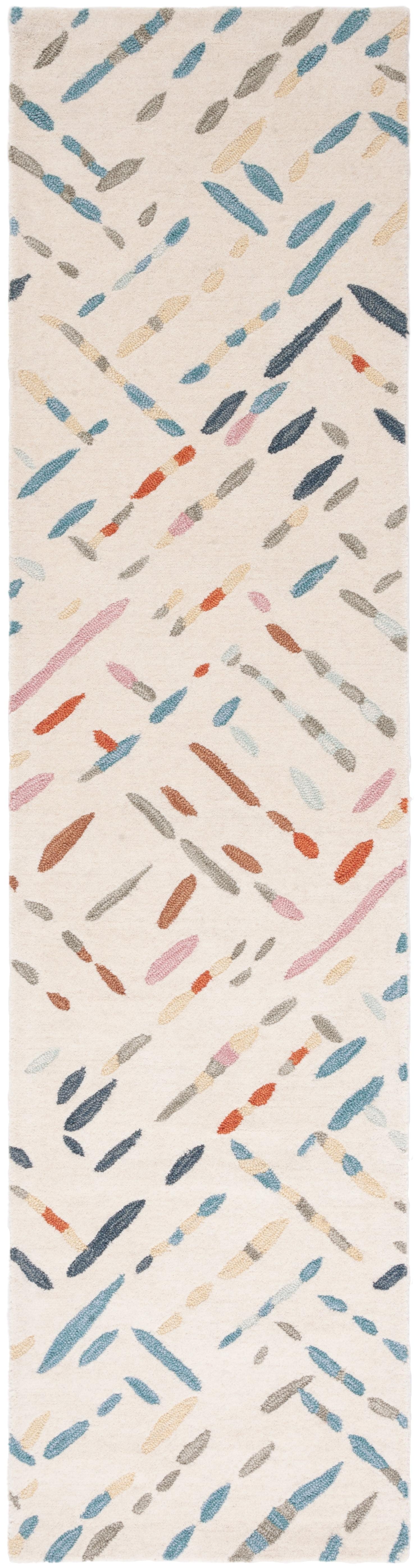 Charters Towers Abstract Handmade Tufted Wool Area Rug