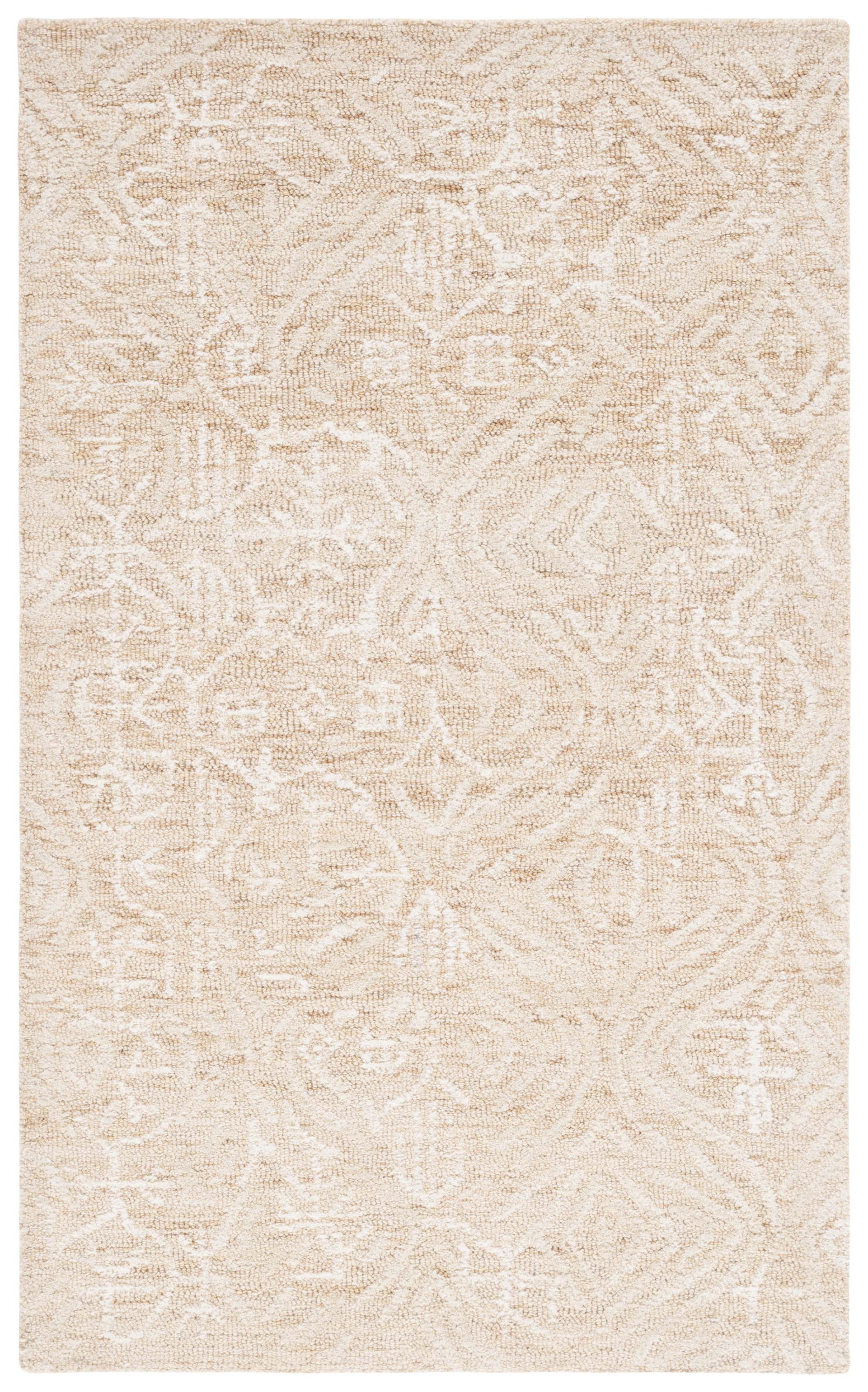 Metro MET905 Hand Tufted Area Rug - Gold/Ivory - 4'x6' - Safavieh.