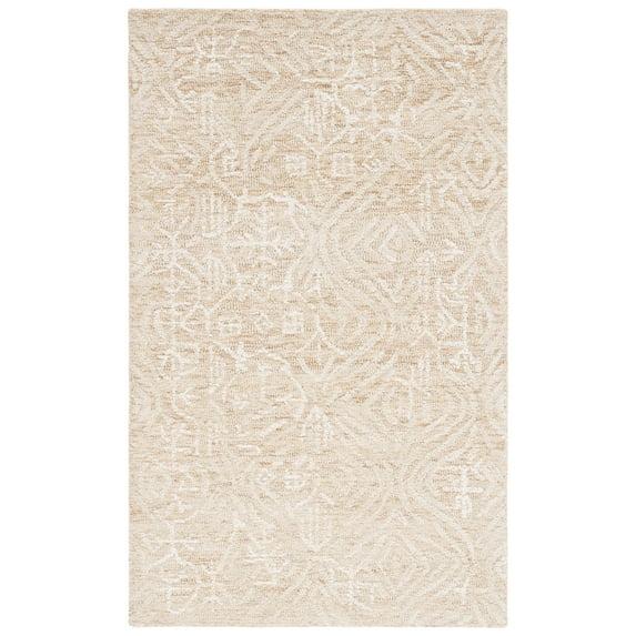 Metro MET905 Hand Tufted Area Rug - Gold/Ivory - 4'x6' - Safavieh.