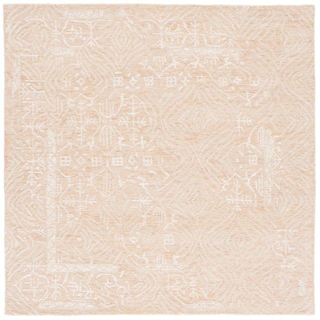 Metro MET905 Hand Tufted Area Rug - Gold/Ivory - 6'x6' - Safavieh.