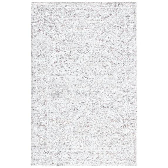 Metro MET155 Hand Tufted Area Rug - Ivory/Beige - 4'x6' - Safavieh.