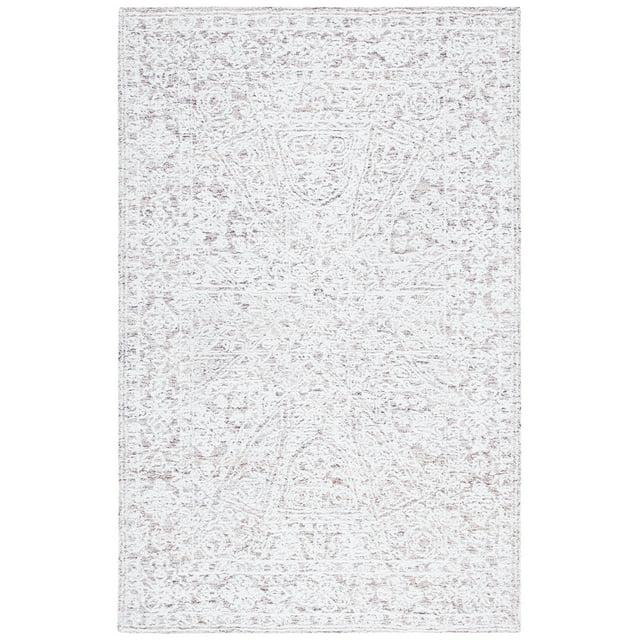 Metro MET155 Hand Tufted Area Rug - Ivory/Beige - 4'x6' - Safavieh.