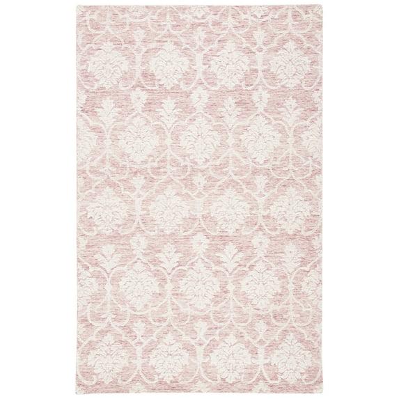 Metro MET996 Hand Tufted Indoor Area Rug - Pink/Ivory - 5'x8' - Safavieh