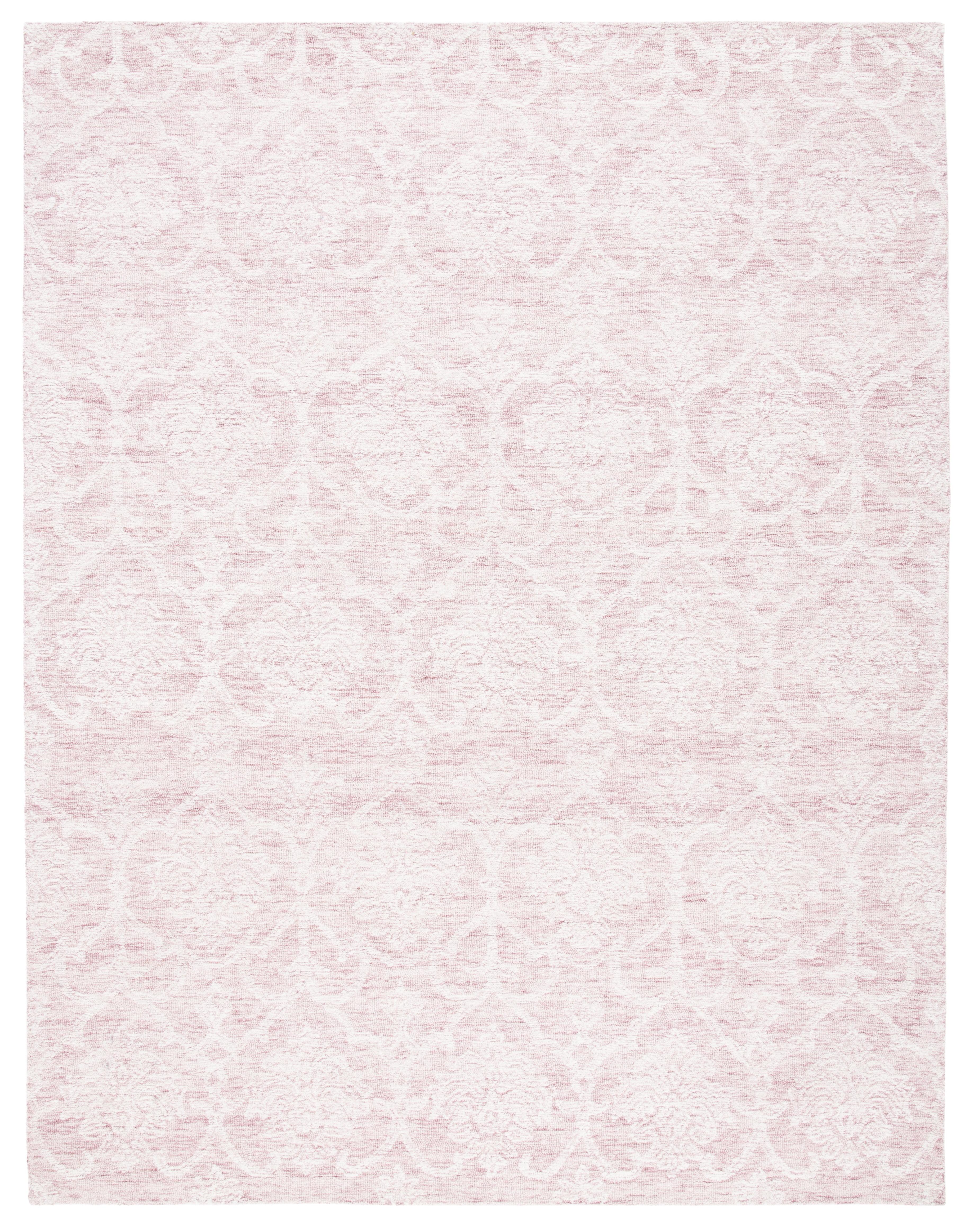 Metro MET996 Hand Tufted Indoor Area Rug - Pink/Ivory - 8'x10' - Safavieh