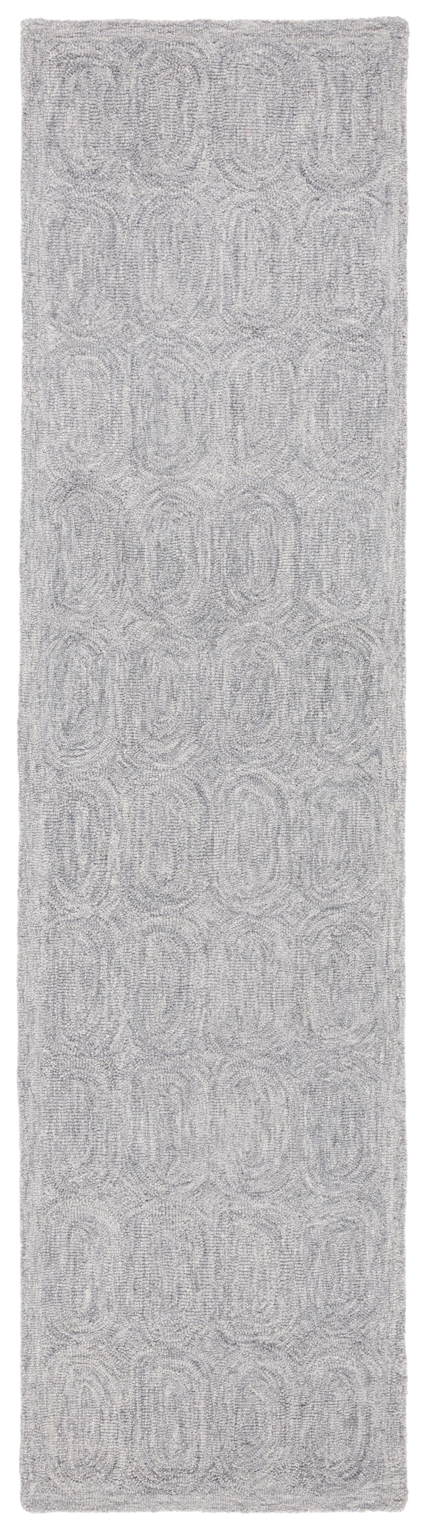 Metro MET124 Hand Tufted Indoor Runner Rug - Grey - 2'3"x9' - Safavieh