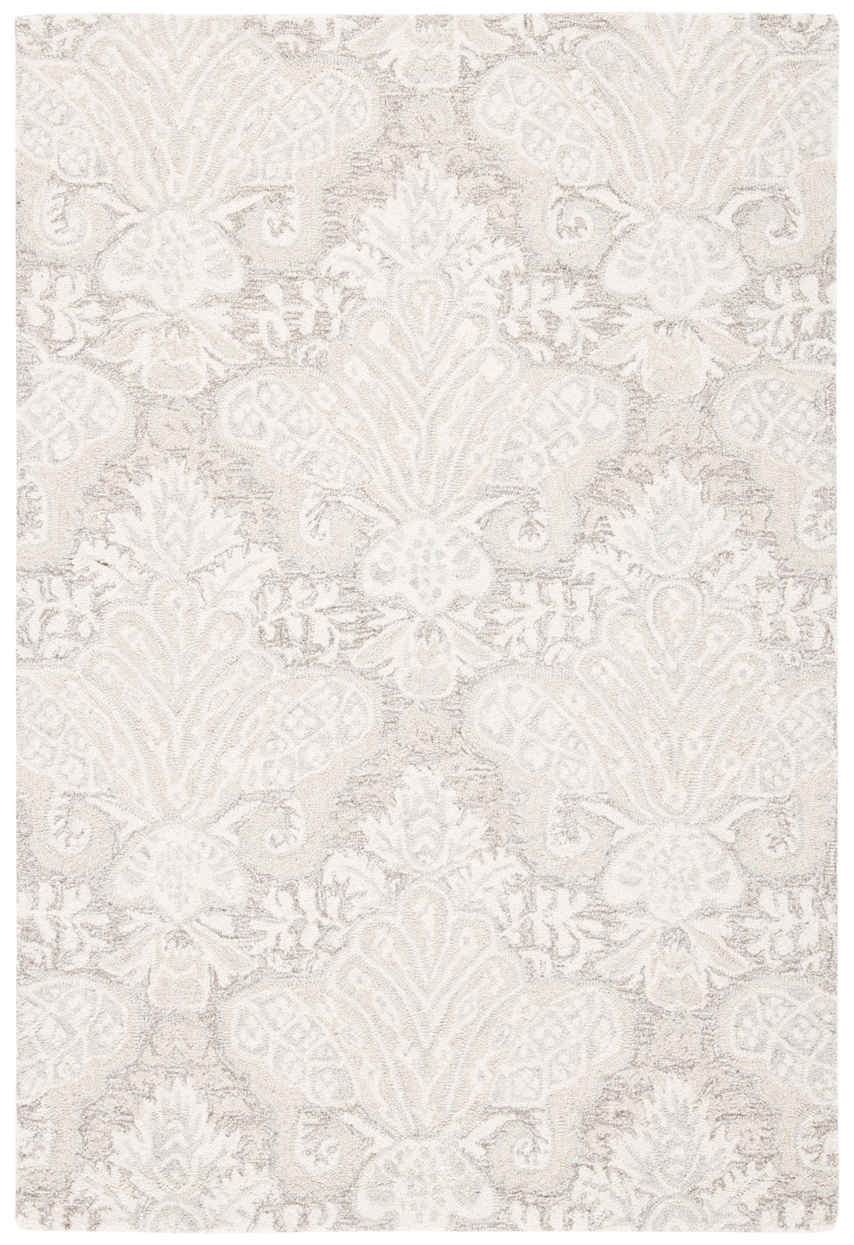 Micro-Loop MLP539 Hand Tufted Indoor Accent Rug - Beige - 3'x5' - Safavieh
