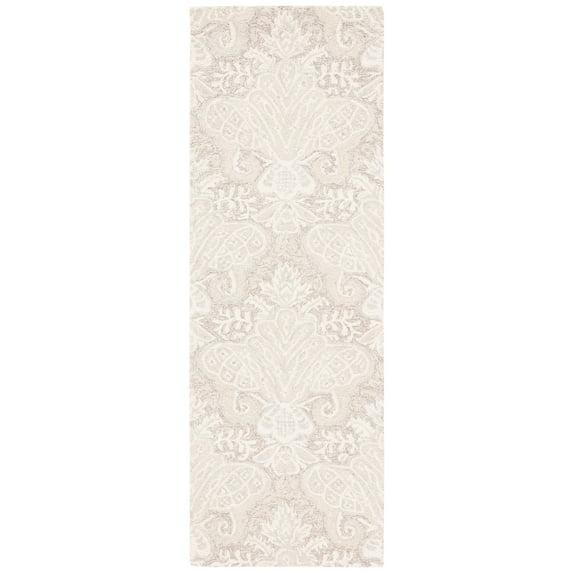 Micro-Loop MLP539 Hand Tufted Indoor Runner Rug - Beige - 2'3"x11' - Safavieh