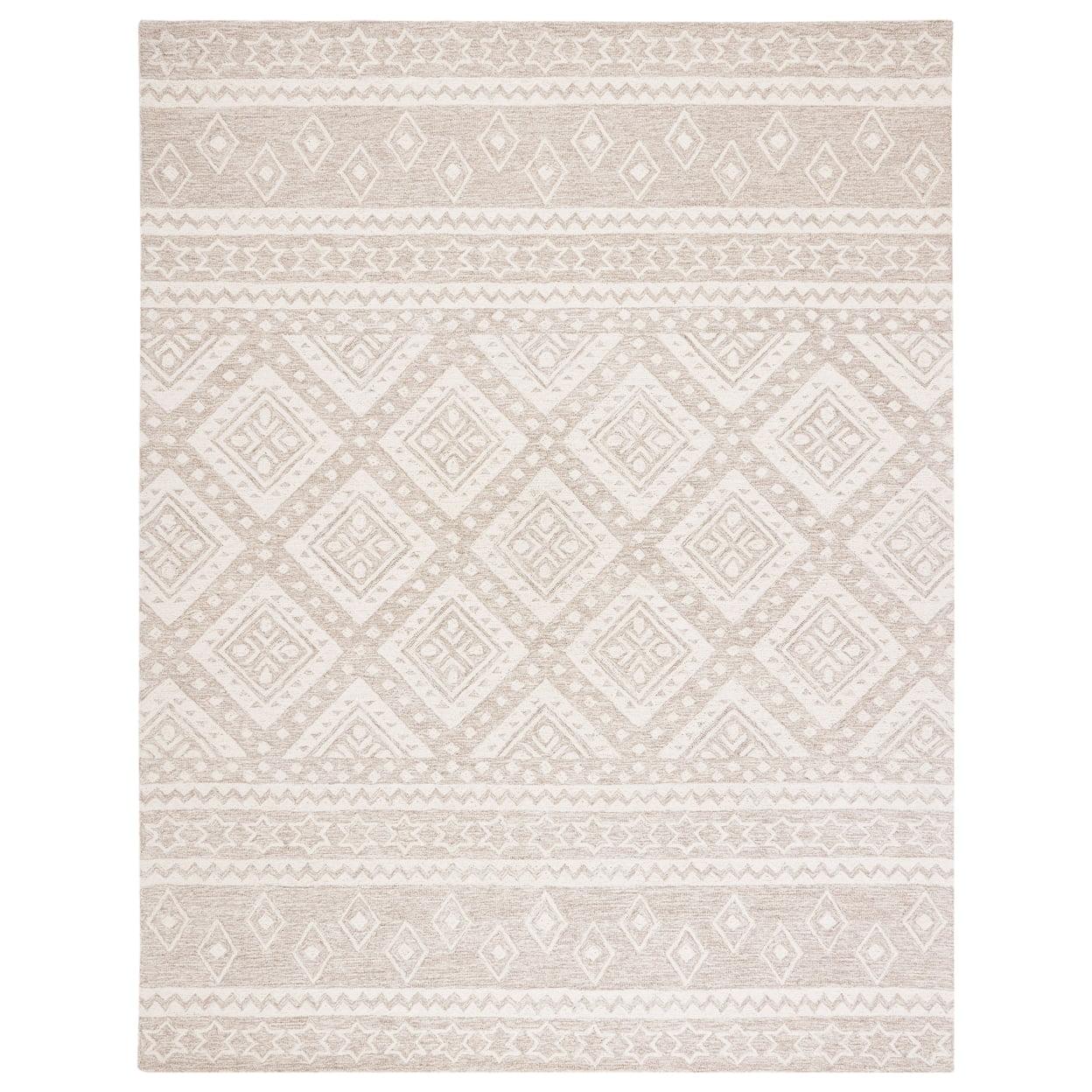 Micro-Loop MLP501 Hand Tufted Indoor Accent Rug - Beige/Ivory - 2'x3' - Safavieh