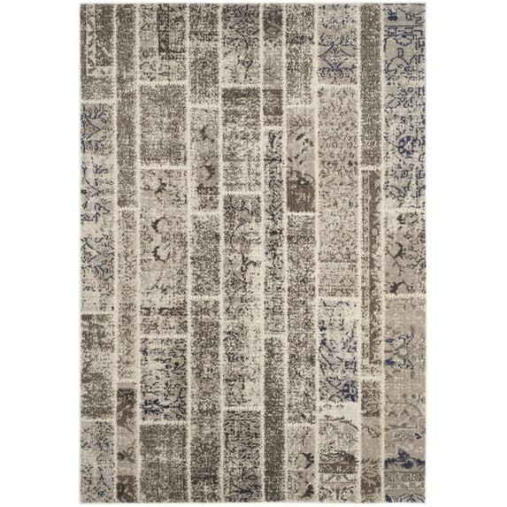 Monaco MNC216 Power Loomed Indoor Accent Rug - Beige/Multi - 4'x5'7" - Safavieh