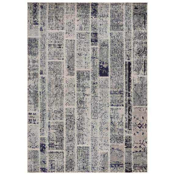 SAFAVIEH Monaco Gerard Geometric Area Rug, Grey/Multi, 9' x 12'