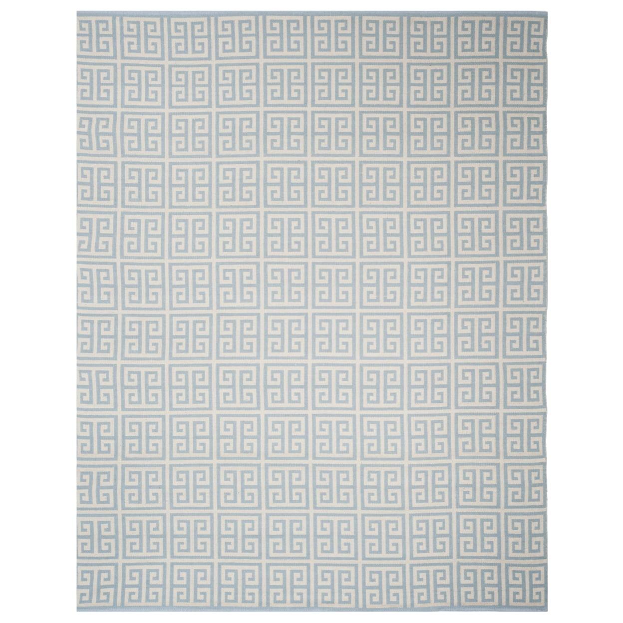 Montauk MTK724 Hand Woven Area Rug - Light Blue/Ivory - 8'x10' - Safavieh.