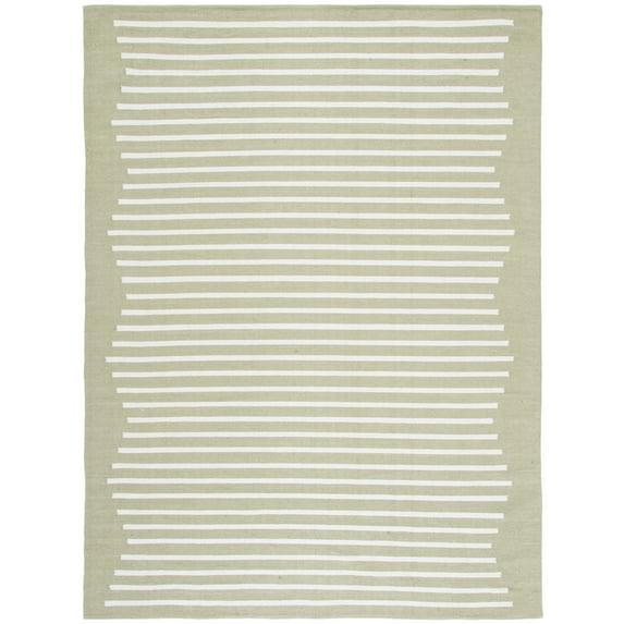 Montauk MTK313 Hand Woven Indoor Area Rug - Light Green/Ivory - 9'x12' - Safavieh