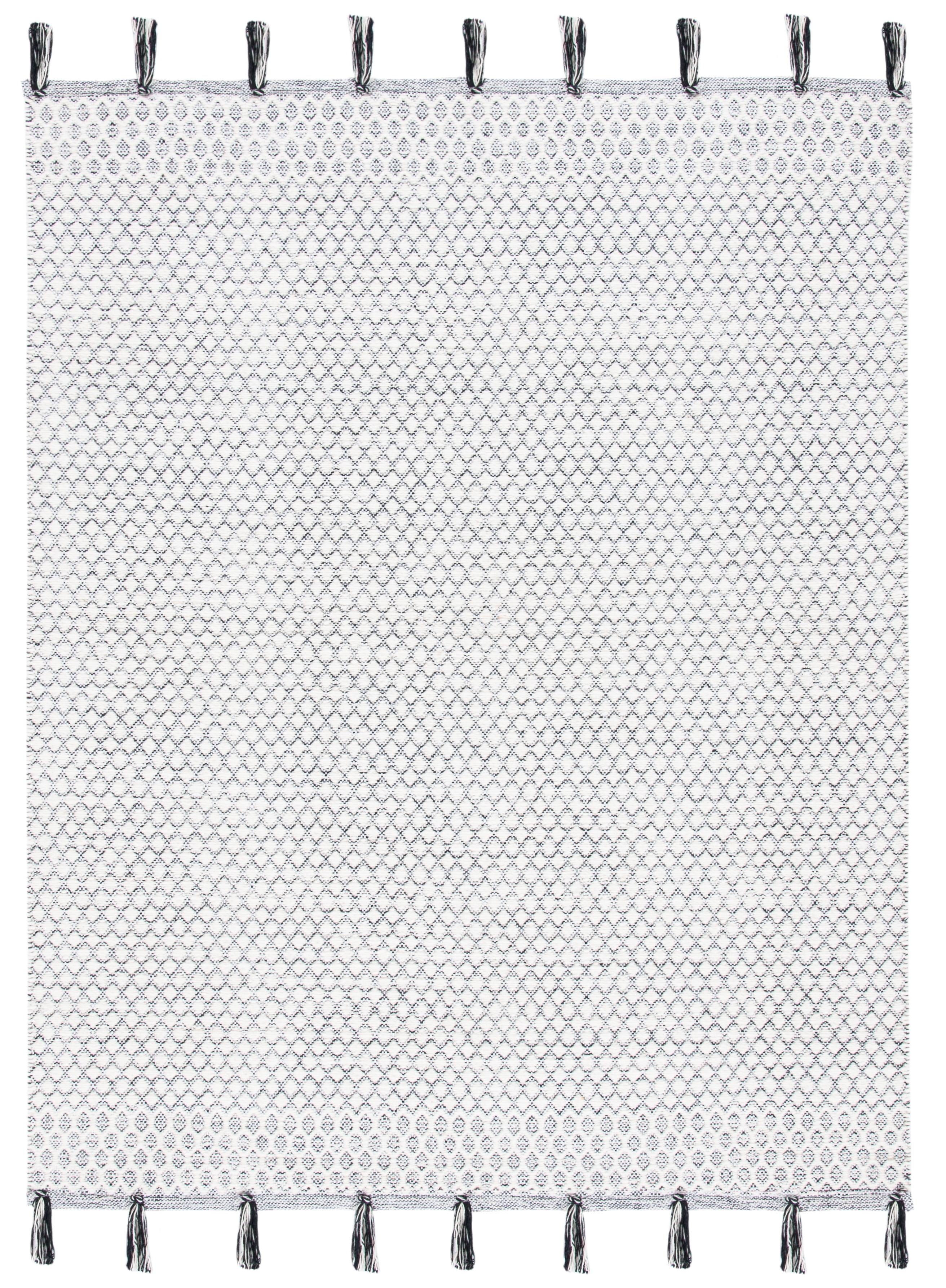 Montauk MTK813 Hand Woven Area Rug - Ivory/Black - 5'x8' - Safavieh.