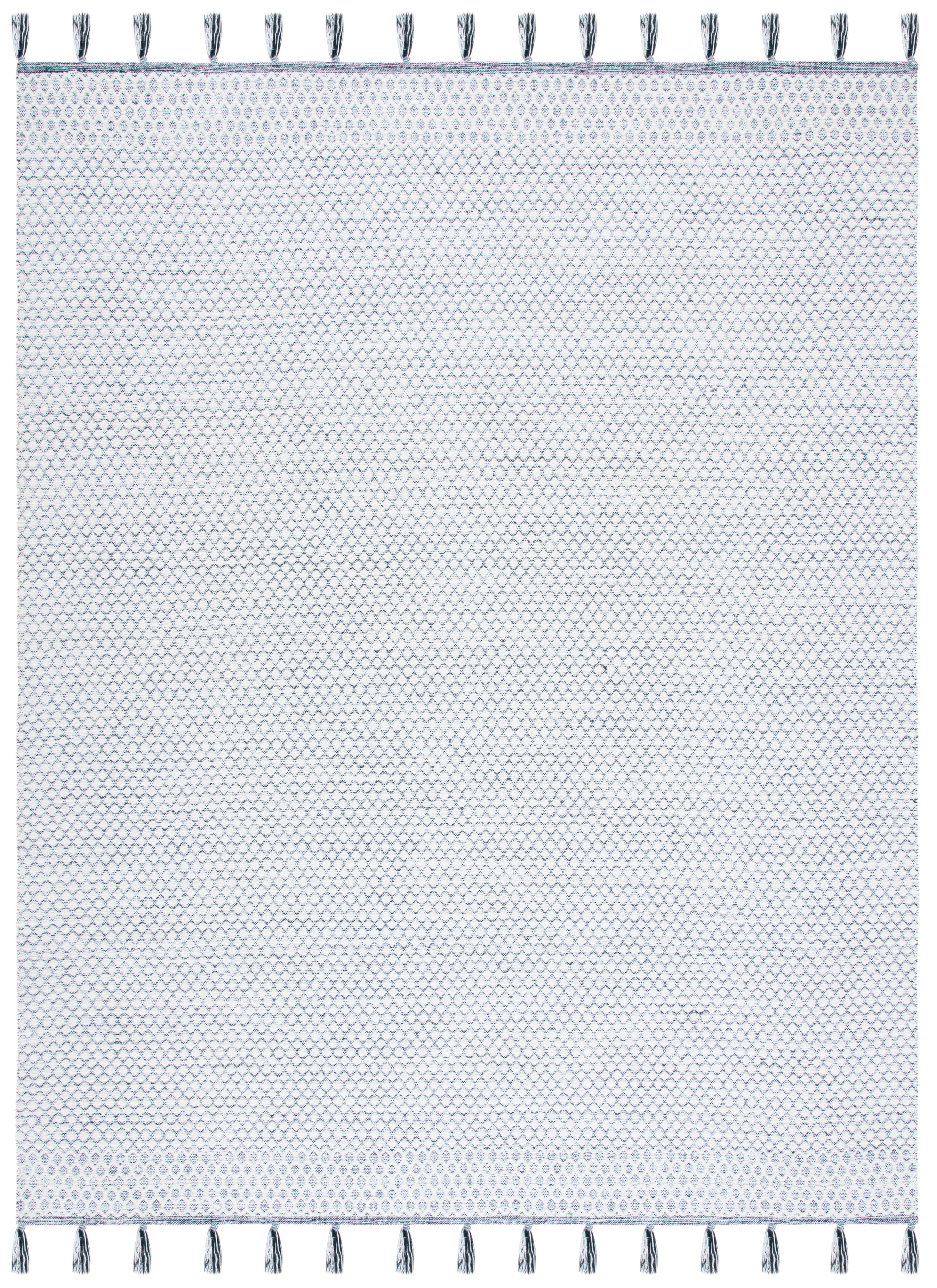 Montauk MTK813 Hand Woven Area Rug - Ivory/Black - 8'x10' - Safavieh.