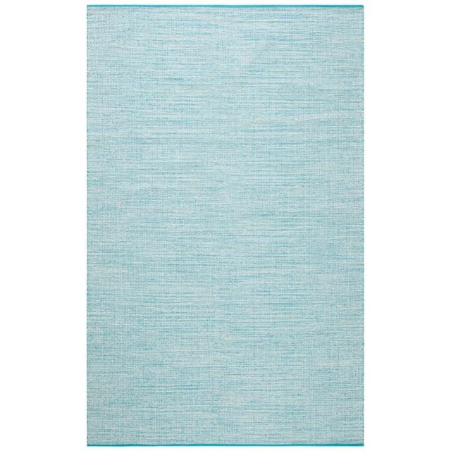 Montauk MTK250 Hand Woven, Flat Weave Indoor Accent Rug - Aqua/Blue - 4'x6' - Safavieh