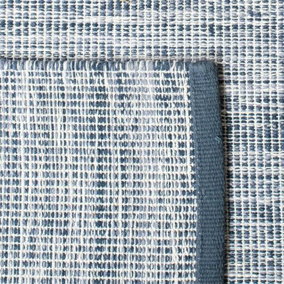 Montauk MTK250 Hand Woven, Flat Weave Indoor Area Rug - Navy/Blue - 6'x9' - Safavieh