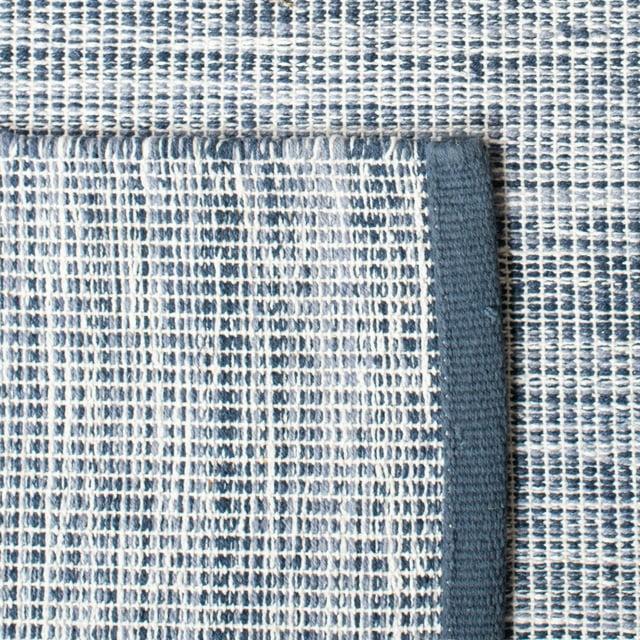 Montauk MTK250 Hand Woven, Flat Weave Indoor Area Rug - Navy/Blue - 6'x9' - Safavieh