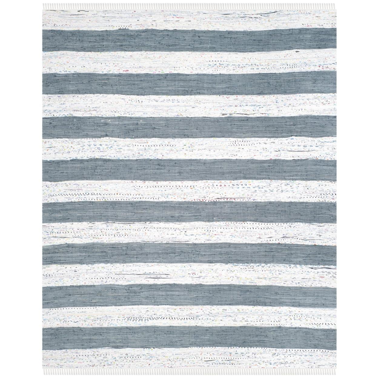 Montauk MTK720 Hand Woven Indoor Area Rug - Ivory/Grey - 10'x14' - Safavieh.