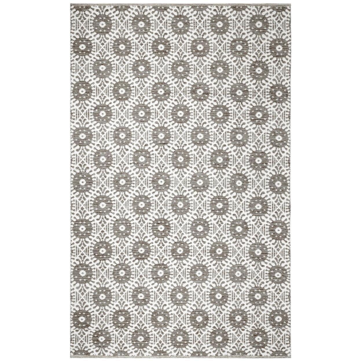 Montauk MTK612 Hand Woven Indoor Accent Rug - Charcoal/Ivory - 3'x5' - Safavieh