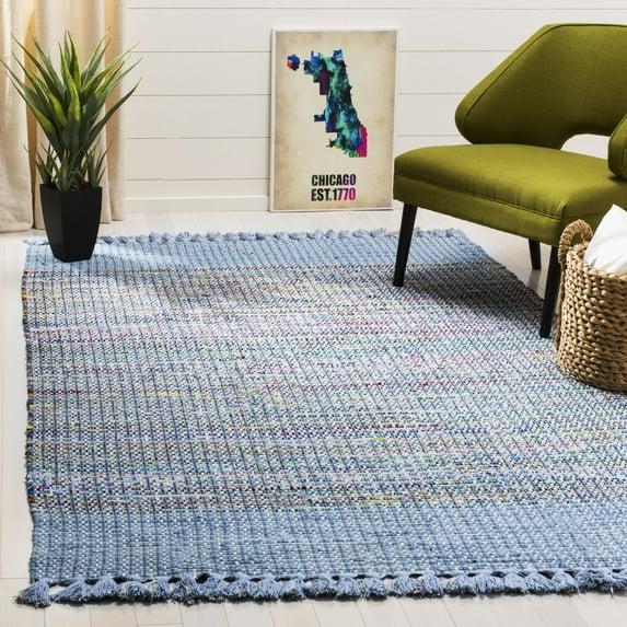 Montauk MTK972 Hand Woven Area Rug - Blue/Multi - 5'x8' - Safavieh.