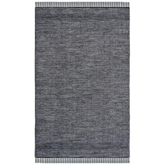 Montauk MTK620 Hand Woven Area Rug - Charcoal/Black - 6'x9' - Safavieh.