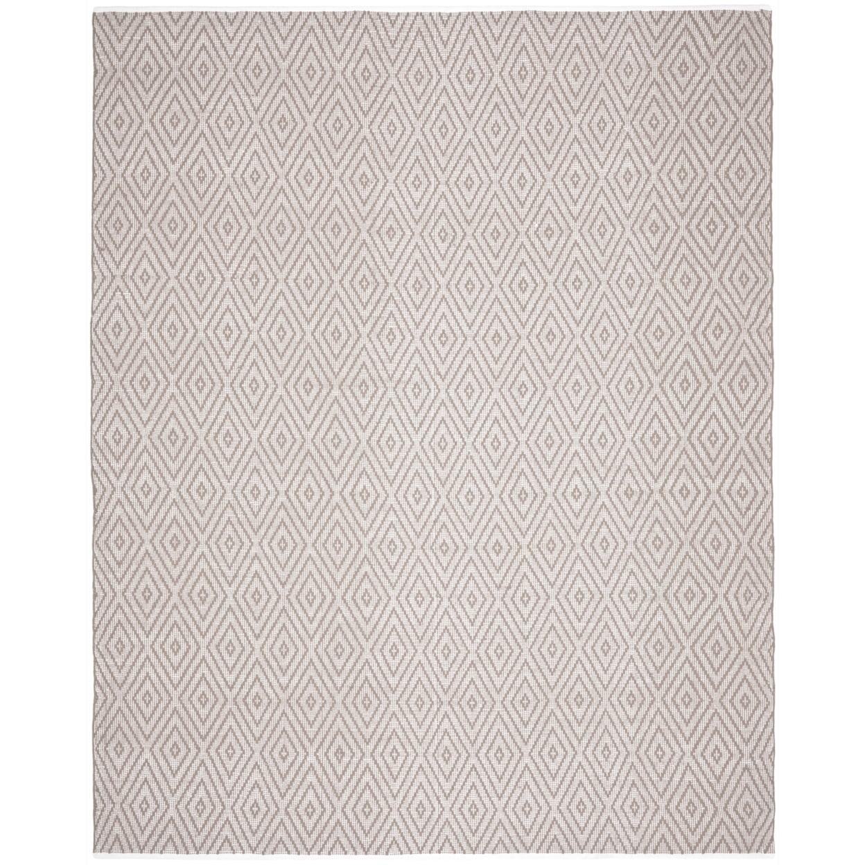 Montauk MTK811 Hand Woven Indoor Area Rug - Grey/Ivory - 5'x8' - Safavieh.