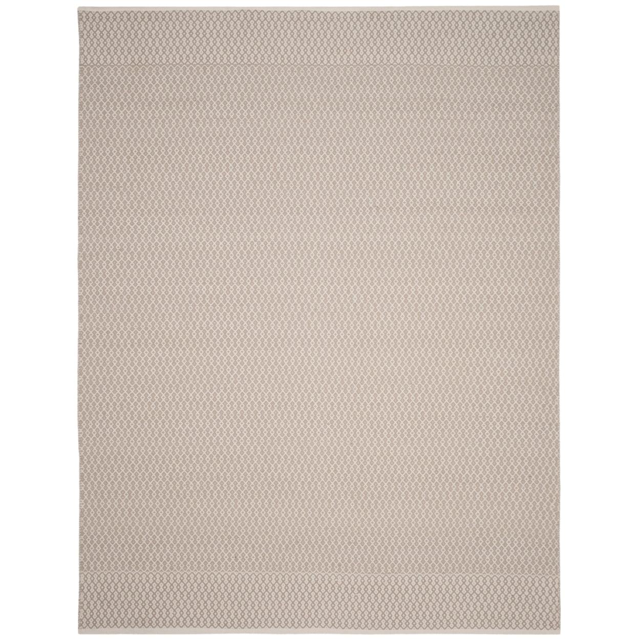 Montauk MTK339 Hand Woven Indoor Area Rug - Ivory/Grey - 9'x12' - Safavieh