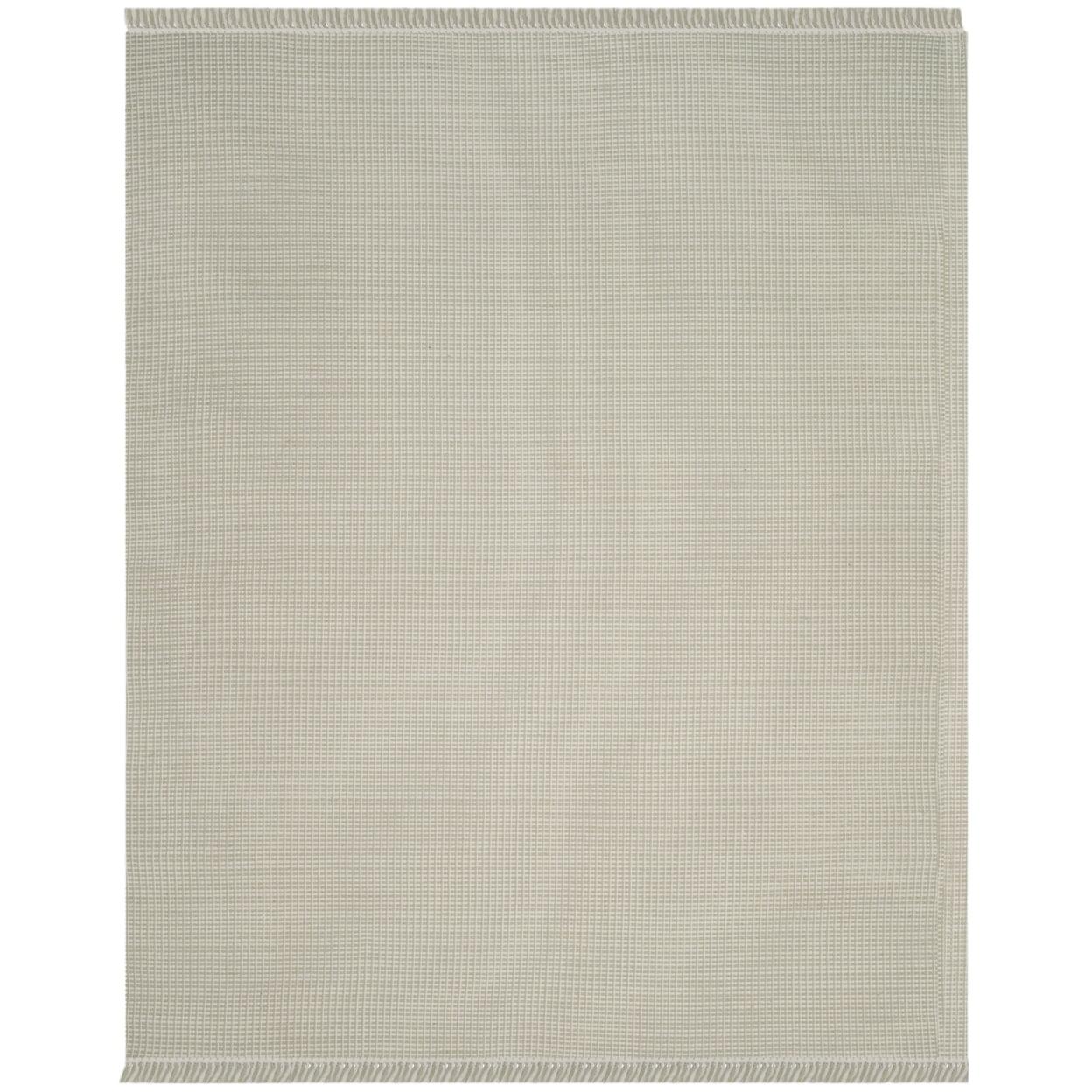 SAFAVIEH Montauk MTK340G Handwoven Ivory / Green Rug