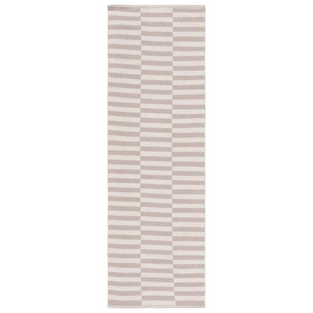 Montauk MTK715 Hand Woven Indoor Runner Rug - Ivory/Light Grey - 2'3"x9' - Safavieh