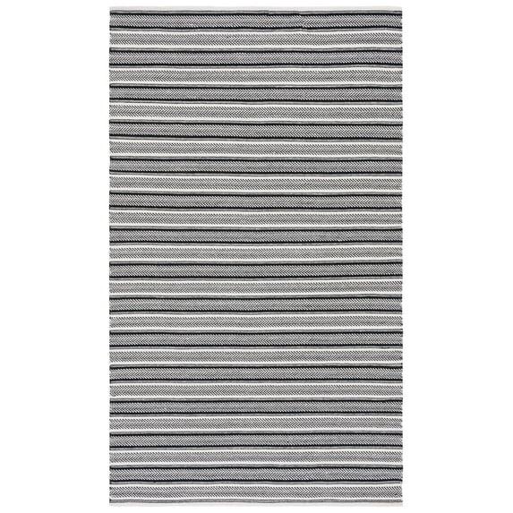 Union Rustic Annia Flat Weave Cotton Striped Rug