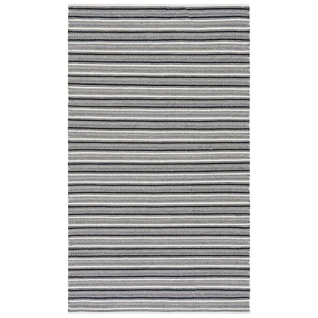 Union Rustic Annia Flat Weave Cotton Striped Rug