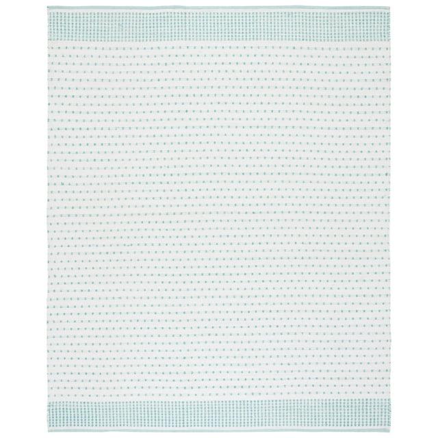 Montauk MTK716 Hand Woven Indoor Area Rug - Ivory/Navy - 8'x10' - Safavieh