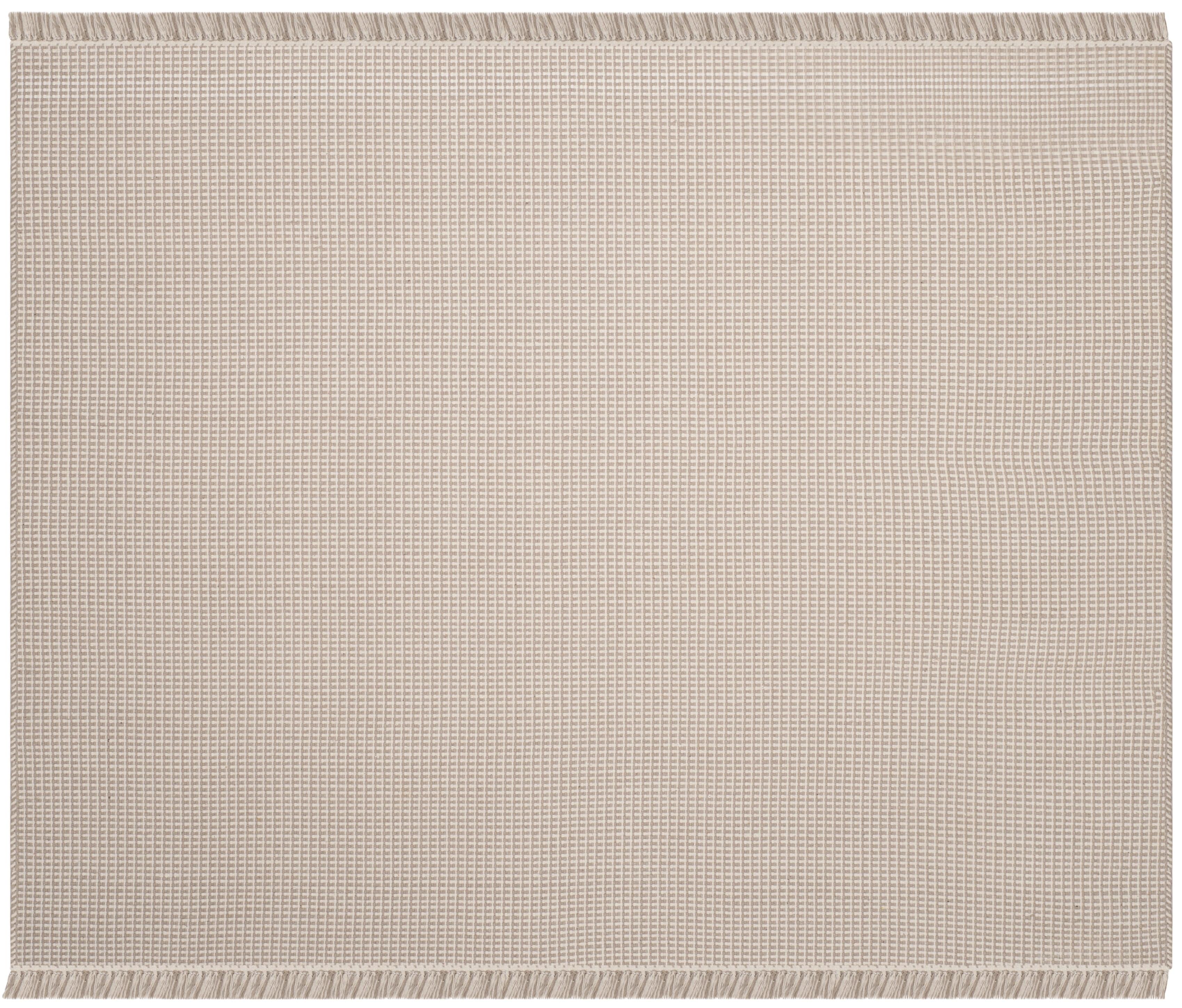 Montauk MTK340 Hand Woven Indoor Accent Rug - Ivory/Grey - 4'x4' - Safavieh