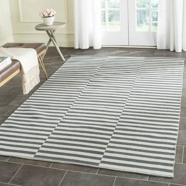 Montauk MTK715 Hand Woven Indoor Area Rug - Ivory/Grey - 8'x10' - Safavieh