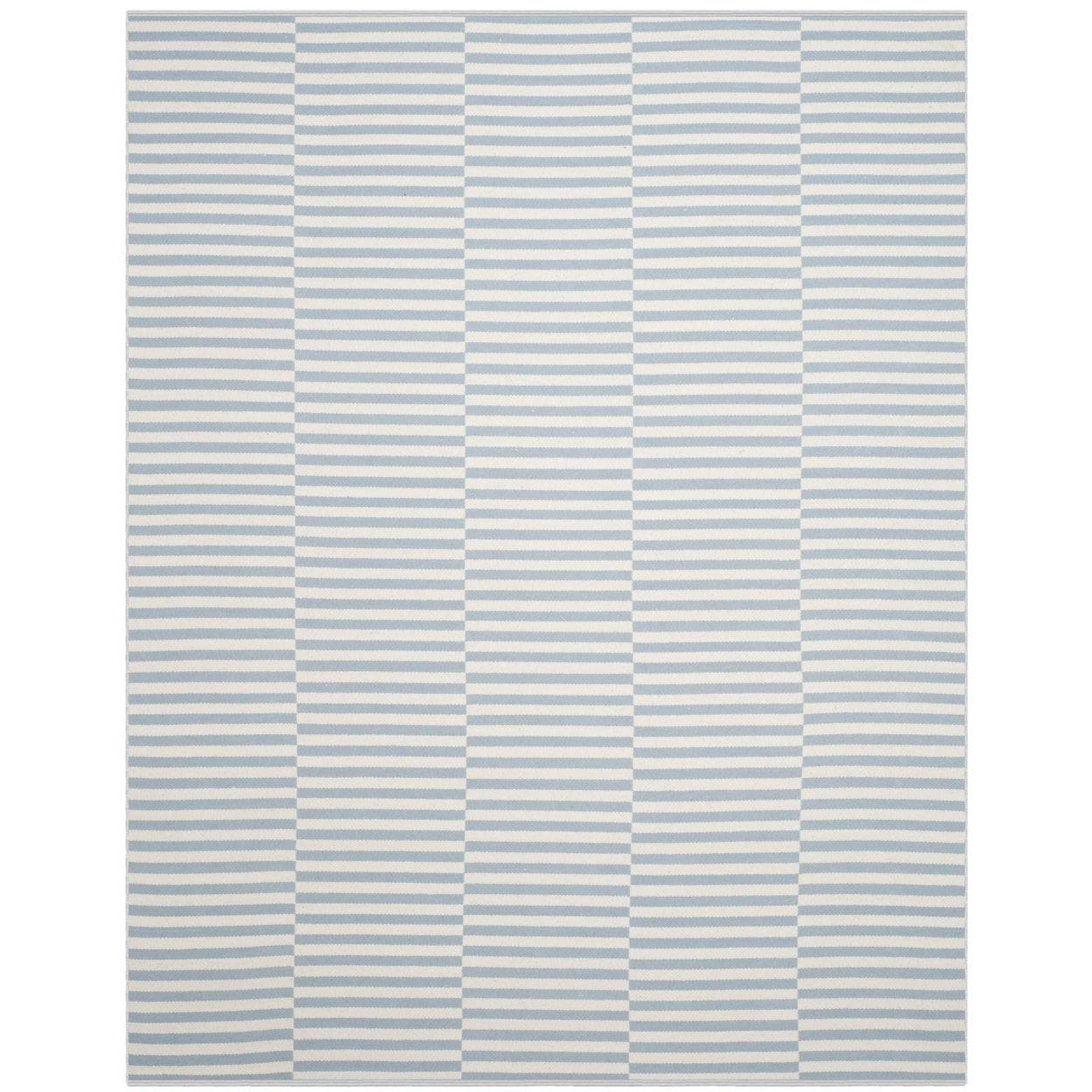 Montauk MTK715 Hand Woven Indoor Area Rug - Ivory/Light Blue - 5'x7' - Safavieh